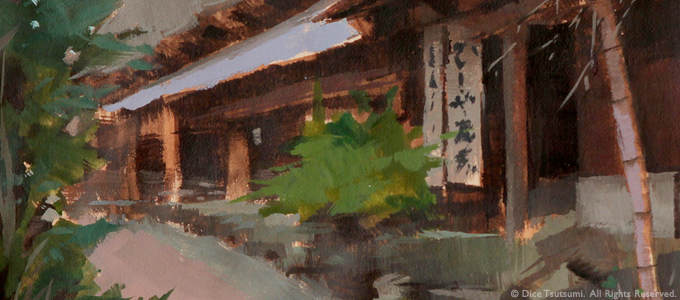 Illustration of Shibu Onsen